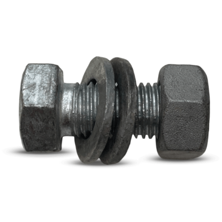 Bolts & Nuts Hot-dipped Galvanised (Grade 8.8) M16x40(40mm.)