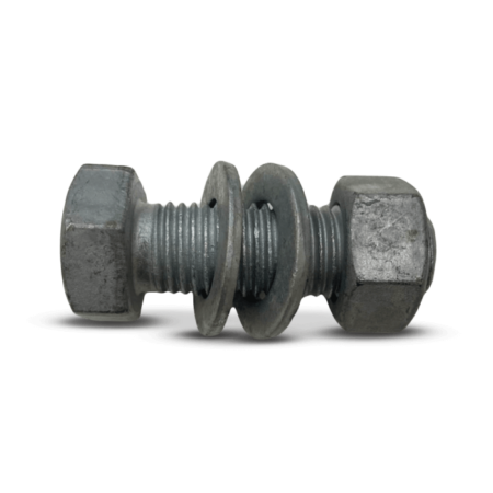 Bolts & Nuts Hot-dipped Galvanised (Grade 8.8) M20x60(60mm.)