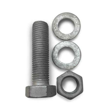 Bolts & Nuts Hot-dipped Galvanised (Grade 8.8) M20x80 (80mm.)