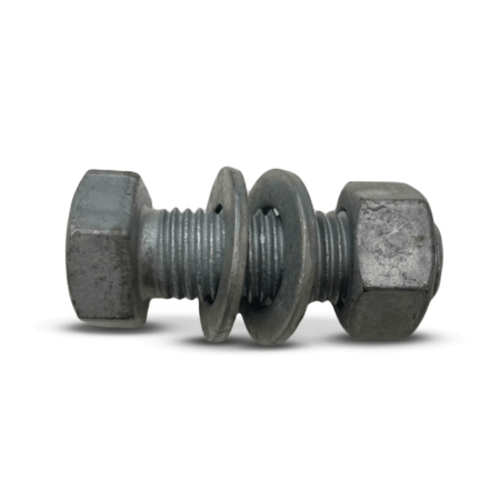 Bolts & Nuts Hot-dipped Galvanised (Grade 8.8) M24x100 (100mm)