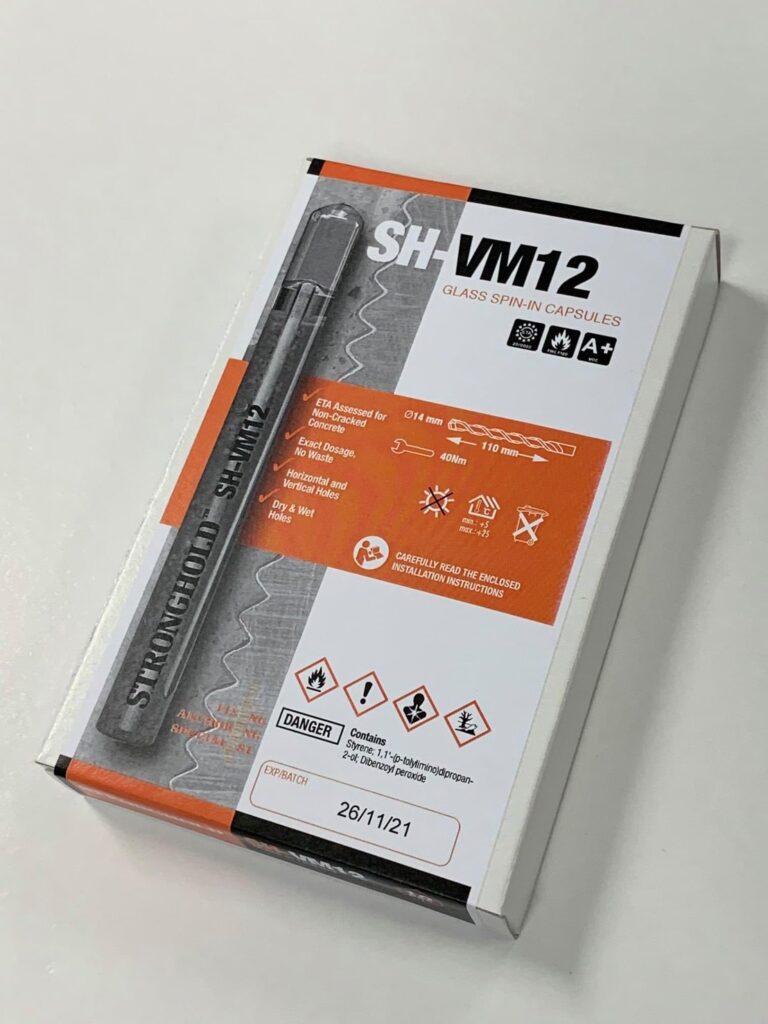 Chemical Anchor Adhesive Anchor Glass Capsules SHVM12