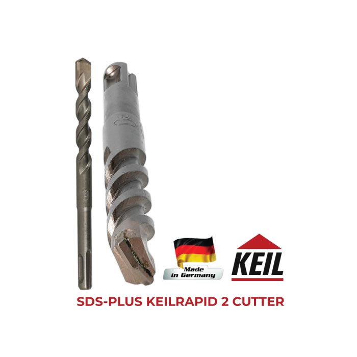 Drill Bit SDS-Plus-KeilRapid2 Made in Germany - Strongholdasia, Thailand