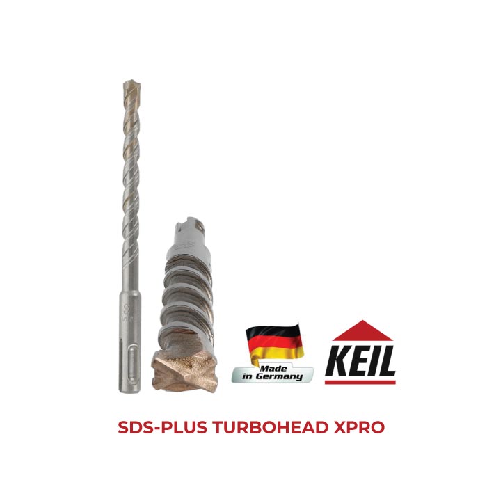 Drill Bit SDS-Plus-Turbohead-Xpro made in Germany - Stronghold Asia, Thailand